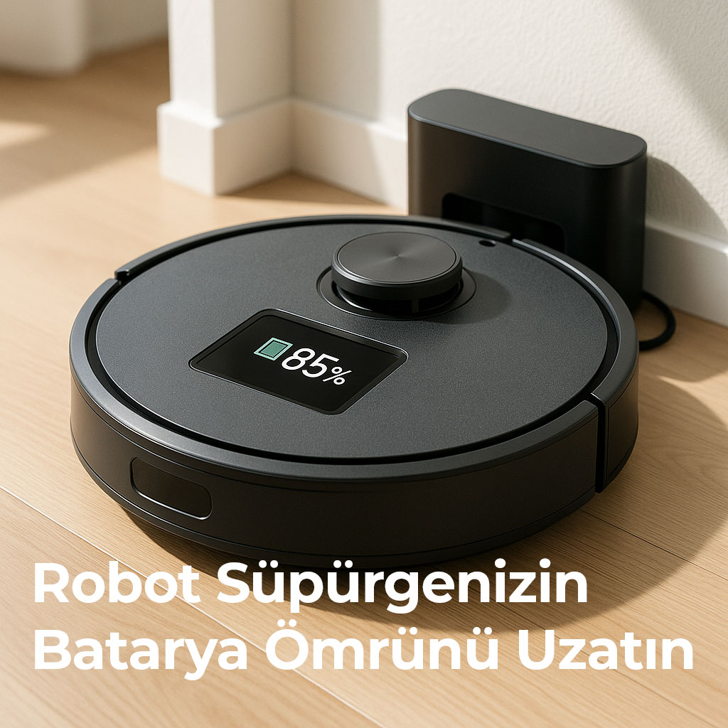 Robot Süpürgenizin Batarya Ömrünü Uzatmanın 7 Yolu